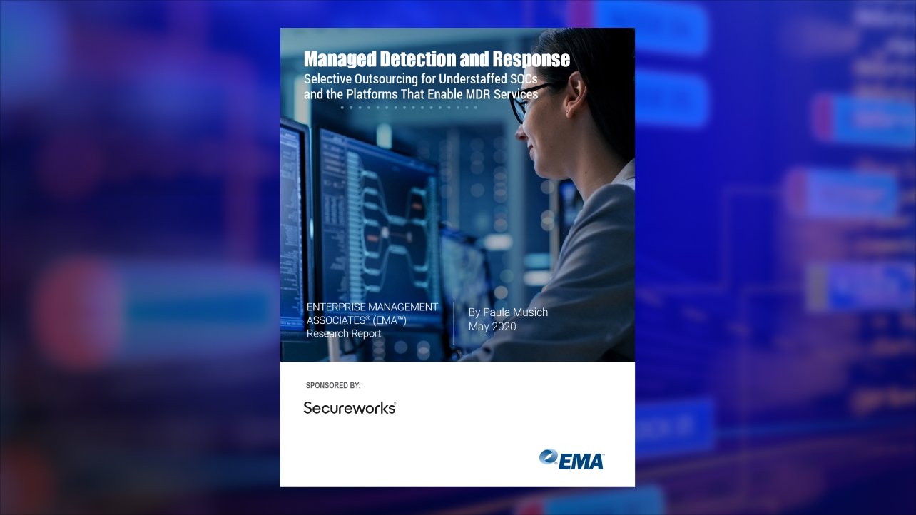 EMA Research Report on Managed Detection and Response