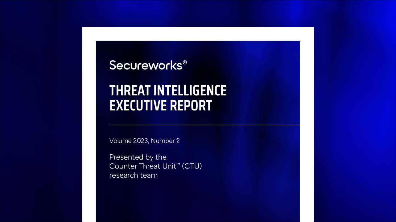 Threat Intelligence Executive Report 2023 Volume 2