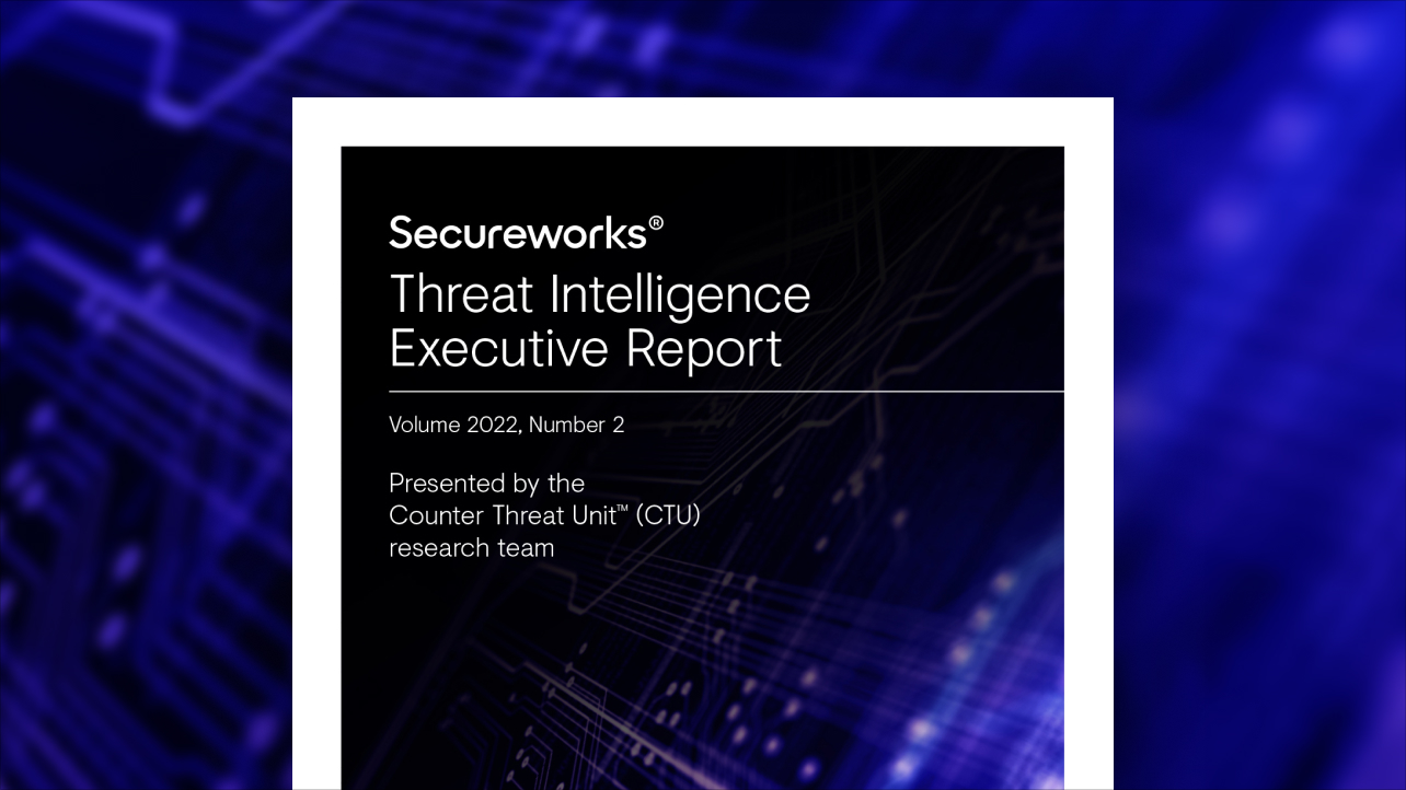 Threat Intelligence Executive Report 2022 Volume 2