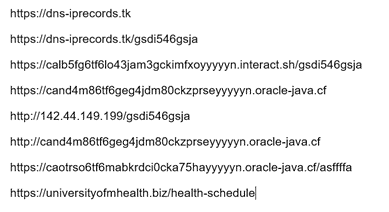 Figure 5. List of Drokbk C2 servers from the README.md file.