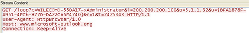 Figure 3. HttpBrowser URI. (Source: Dell SecureWorks)