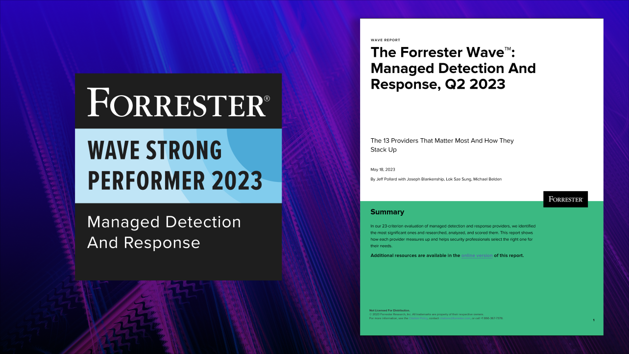 The Forrester Wave™: Managed Detection and Response Report