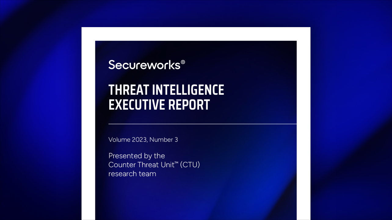 Threat Intelligence Executive Report 2023 Volume 3